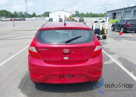2012 Hyundai Accent Gs из США, поврежденный, VIN KMHCT5AE9CU045281